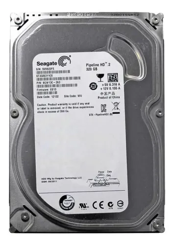 HD Seagate sata 320gb
