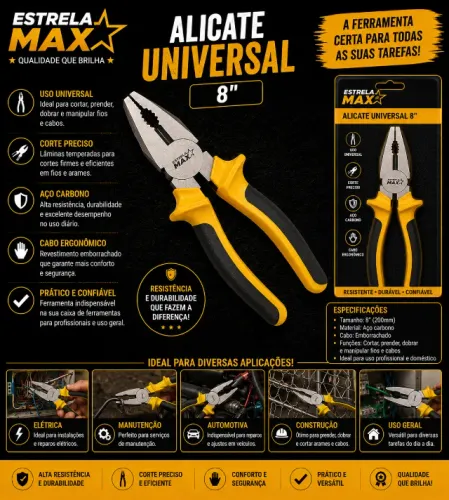 ALICATE UNIVERSAL 8