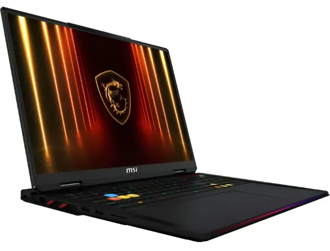 Msi 18'' Raider 18 Hx Ai Gaming Laptop 5090 64g Ram 2tb Ssd, Preto