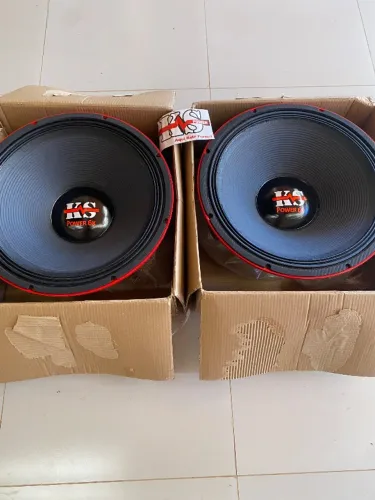 Vendo 02 altofalantes KS 18 polegadas de 3000 RMS cada, novo na caixa