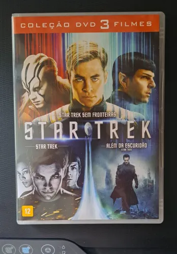 3 filmes em DVD originais com extras Jornada nas Estrelas, a trilogia (2009-2016) 