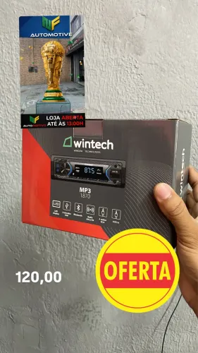 Auto rádio com Bluetooth