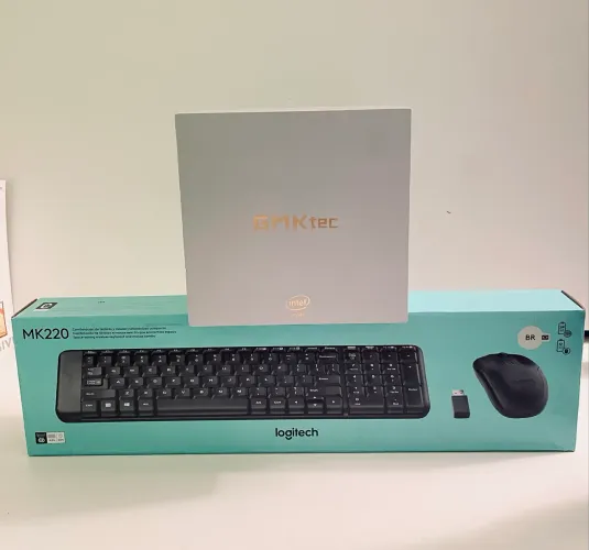 GMKtec M2 Pro i7 11ª | 32GB DDR4 | 512GB NVMe + Logitech MK220 Novo