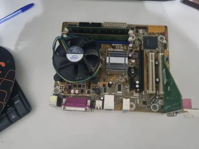 Placa mãe - IPM41-D3 + Processador E7500 -2.93 ghz 2 duo + Memoria Ram DDR3 2x2048 MB