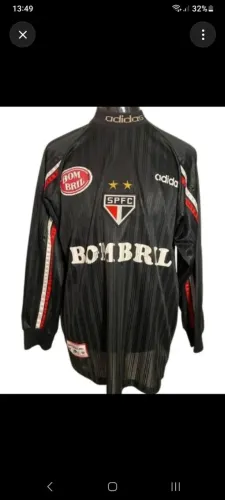 Camisa oficial do São Paulo temporada 97/98 goleiro relíquia
