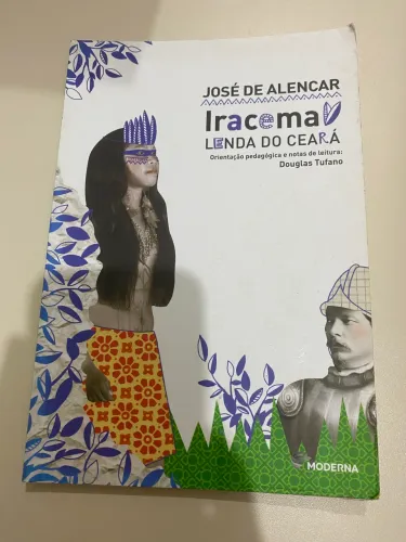 Livro paradidático Iracema, editora Moderna