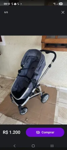 Carrinho de bebê epic lite duo