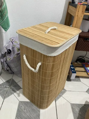 Cesto de bambu