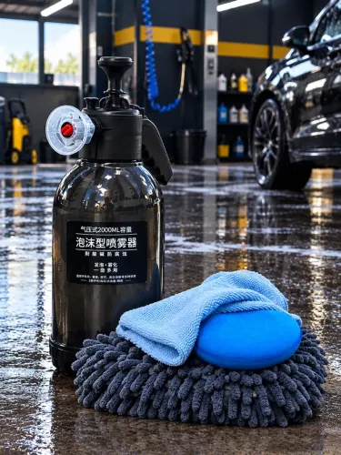 PULVERIZADOR LAVAGEM AUTOMOTIVA + FRANELA MICROFIBRA