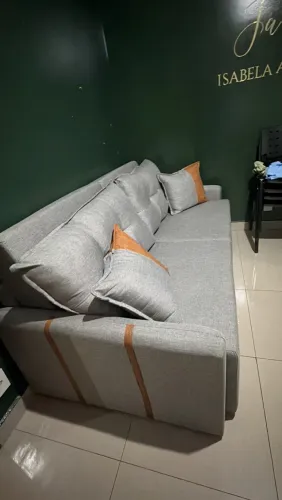 Sofá de linho