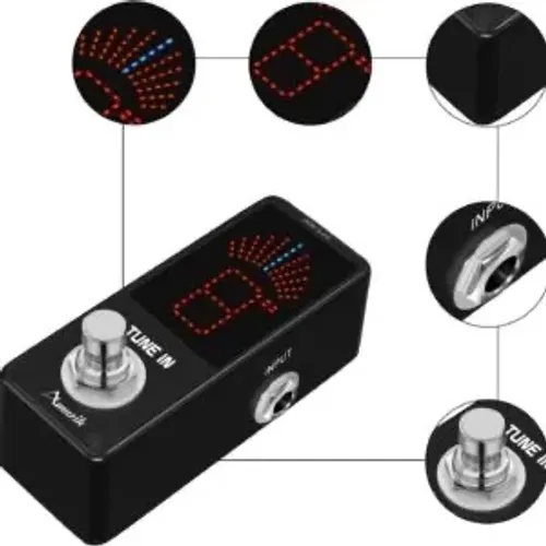 Pedal Afinador Amuzik LT-910 (NOVO NA CAIXA)