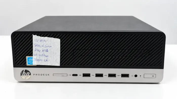 Lote 21 PCs HP ProDesk G4/G6 i3 e i5 8ª Geração 8GB DDR4