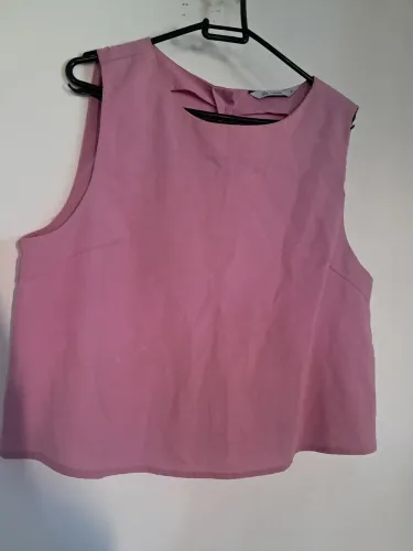 Blusa de tecido Rosa P