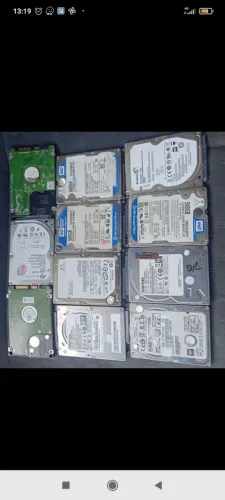 Vende-se 11 HDs de 500 gigas