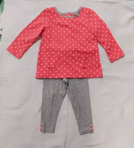 Conjunto infantil feminino cárter`s 18 meses
