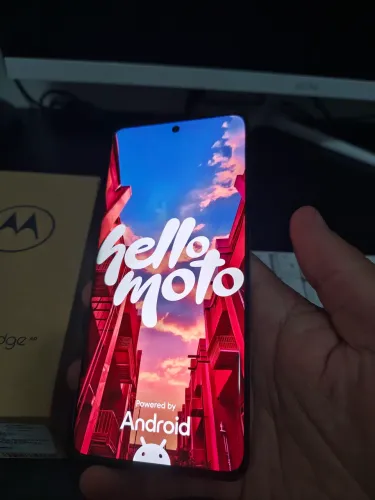 Moto Edge 40, completo, em perfeito estado!