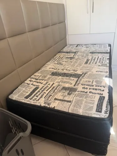 Cama box solteiro 