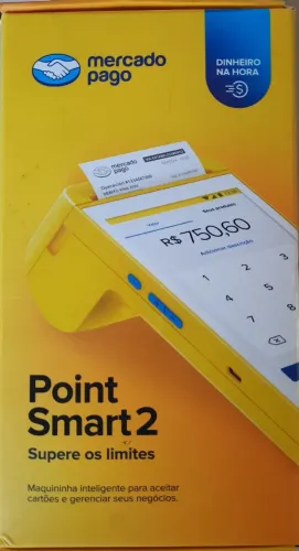 Maquininha point smart 2 - mercado pago