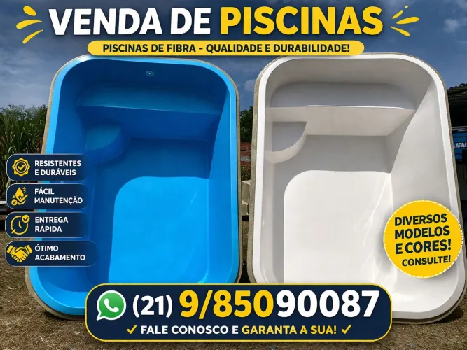 Piscina de fibra 