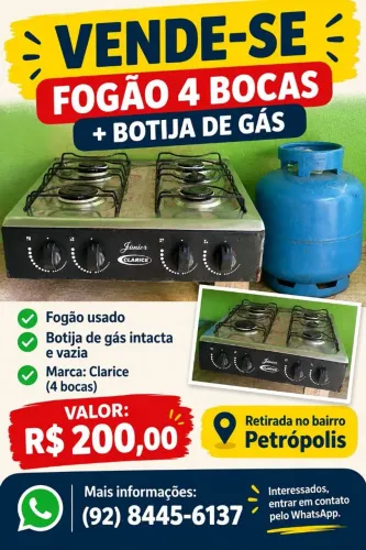 Vendo fogão 