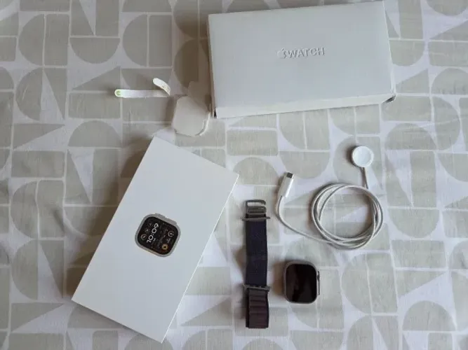 (Bateria 87%) Apple Watch Ultra 2 49mm - Muito Novo - Completo