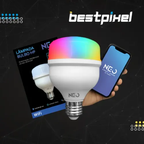 Lâmpada LED Smart Wi-Fi RGB Neo Avant Bivolt - Controle pelo Celular