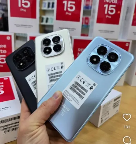 XIAOMI NOTE 15 PRO 5G 512GB/12RAM 2.399,00 EM 10X SEM JUROS