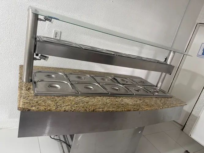 Buffet 10 Cubas quente e 5 Cubas frias