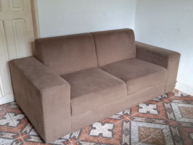 Sofá 2 Lugares 1,95m Muito Confortável - Estrutura 100%