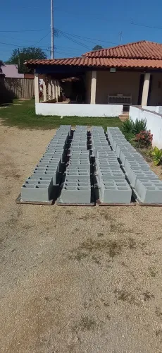 Bloco de concreto vedação