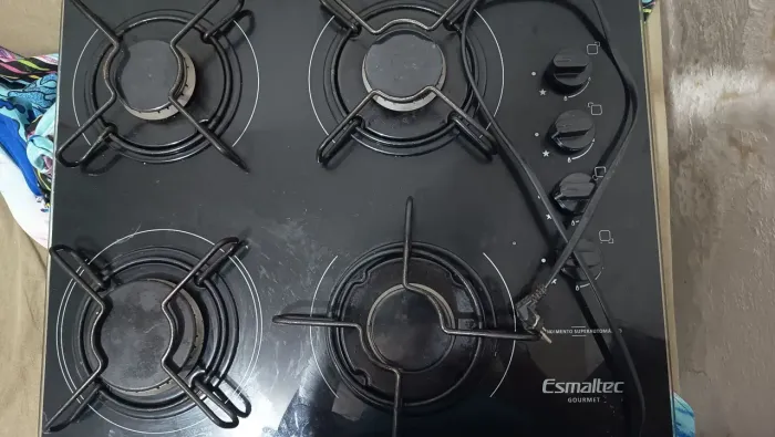 FOGÃO COOKTOP ESMALTEC 4 BOCAS
