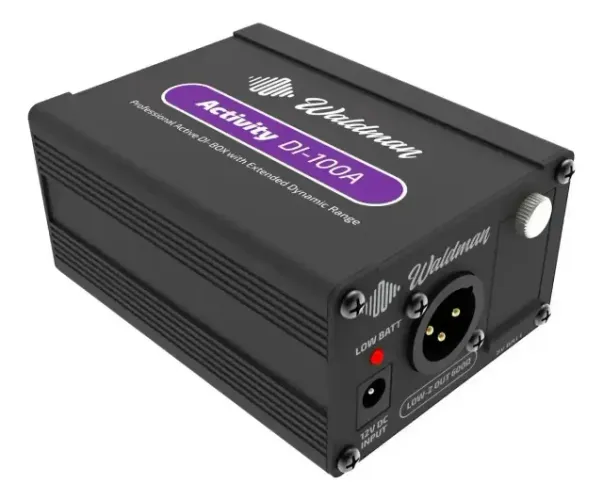 Direct Box Ativo Waldman DI-100A P10 XLR
