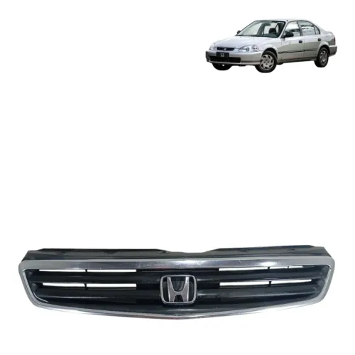 Grade Dianteira Honda Civic 2000 S 32022 Preto