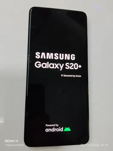 S20 plus funcionando perfeitamente porem vidro quebrado