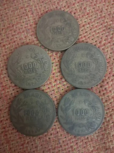 Moedas 1924 (5 unidades)