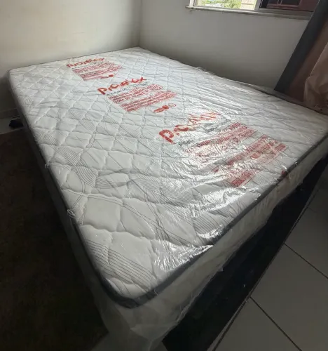 Colchão Casal Prorelax D33 Turquesa - Semi Novo (Pouquíssimo Uso)