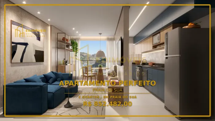 Conforto e Mobilidade: Apartamento de 2 Quartos na Praia do Suá