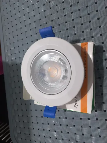 Spot led 5w branco quente 