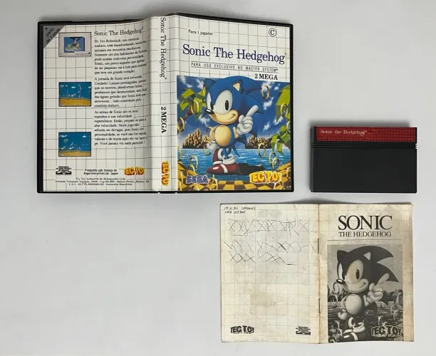 Master System Tec Toy Sega Sonic