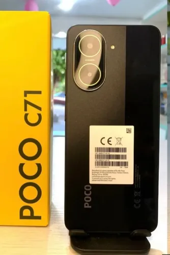 Xiaomi Poco C71 64GB Preto -- Loja Ficina -- Aparelho Xiaomi completo pronto para uso