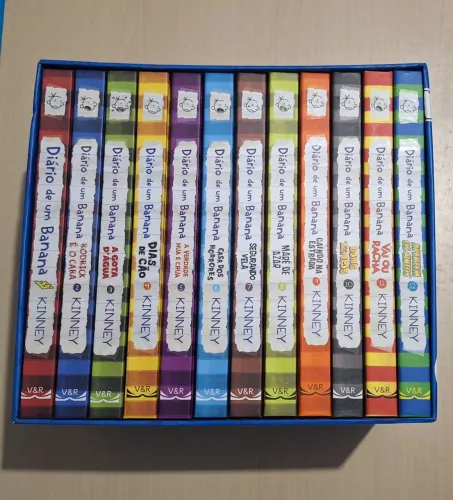 Box Diário de um Banana Volumes 1 ao 12 (Edição Especial Capa Dura)