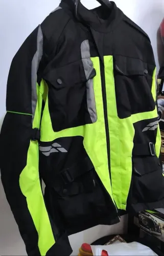 Jaqueta Parka Cordura Race Tech Trail G proteções e forro térmico removível 