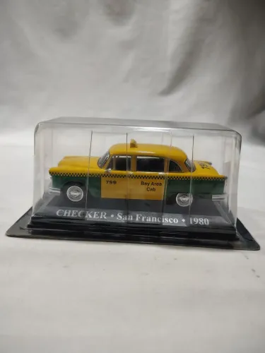 Brinquedo Miniatura Checker - San Francisco - 1980