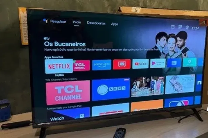 Tv 32 Polegadas Impecável TCL Hdmi Netflix Hbo Youtube Wifi