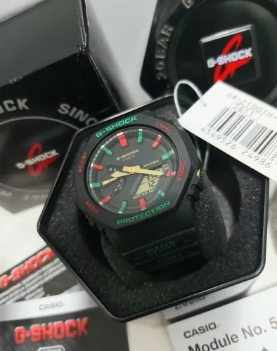 Casio G-Shock GA-2100TH-1A Sem Uso Completo Ed. Especial