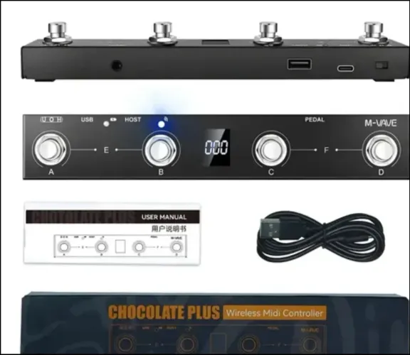 Pedal Mvave chocolate plus novo 