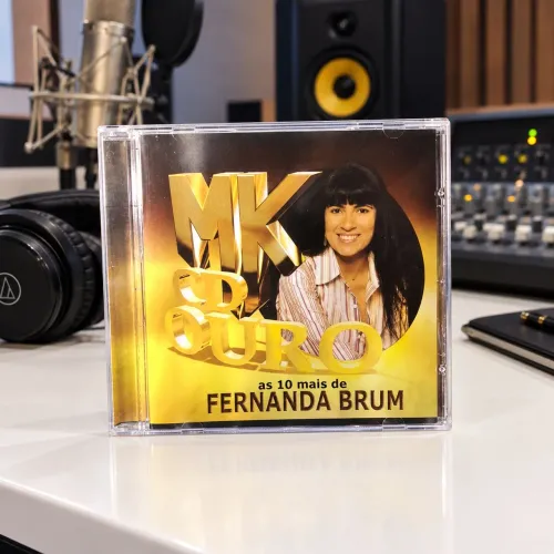 Cd Fernanda Brum MK cd ouro - As 10 mais