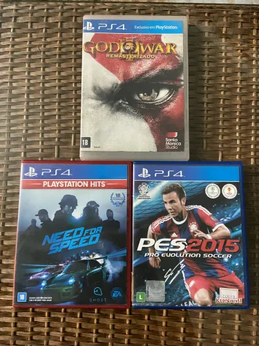 Kit 3 Jogos PS4