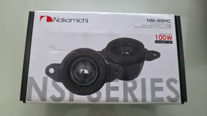 Par de médios 2,5" Nakamichi NSI 25 Mc