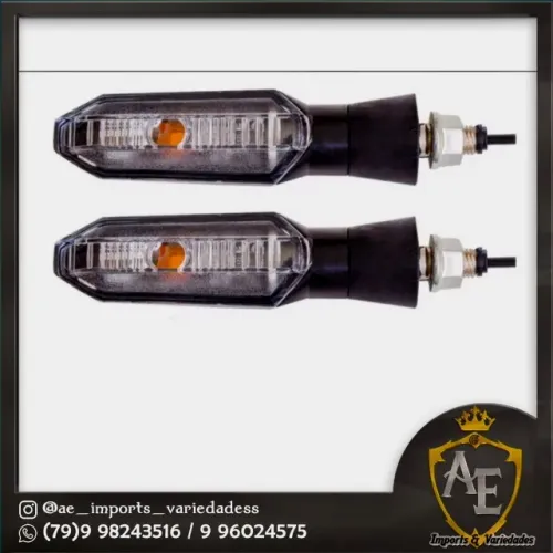 pisca led para moto 